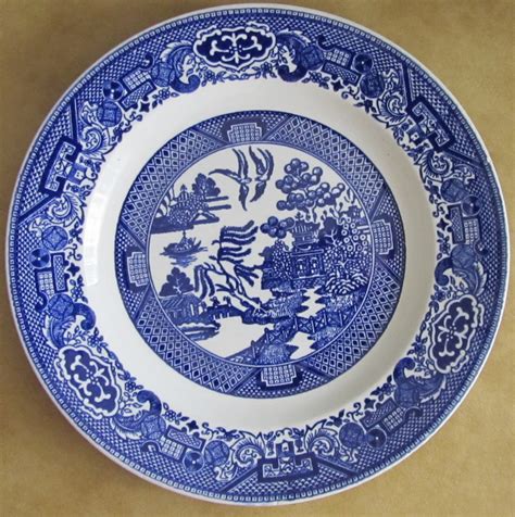 antique willow ware